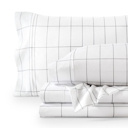 Bare Home 1800 Ultra-Soft Sheet Set Prints - Deep Pockets - Bild 25 von 126