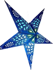 Paper Star Lantern Lampshade, 60 cm, Hanging Decorations for Christmas, Weddi...