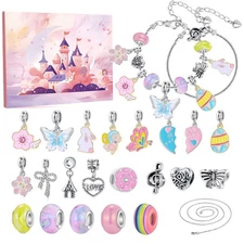 Bracelet Advent Christmas 24 Days Jewelry Making Kit DIY Bracelet 