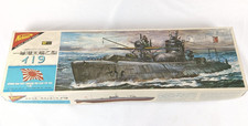 Nichimo 1/200 I-19 Submarine Motorized Plastic Model Kit Imperial Japanese Navy