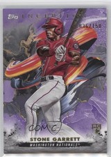 2023 Topps Inception Purple 36/150 Stone Garrett #35 4pn