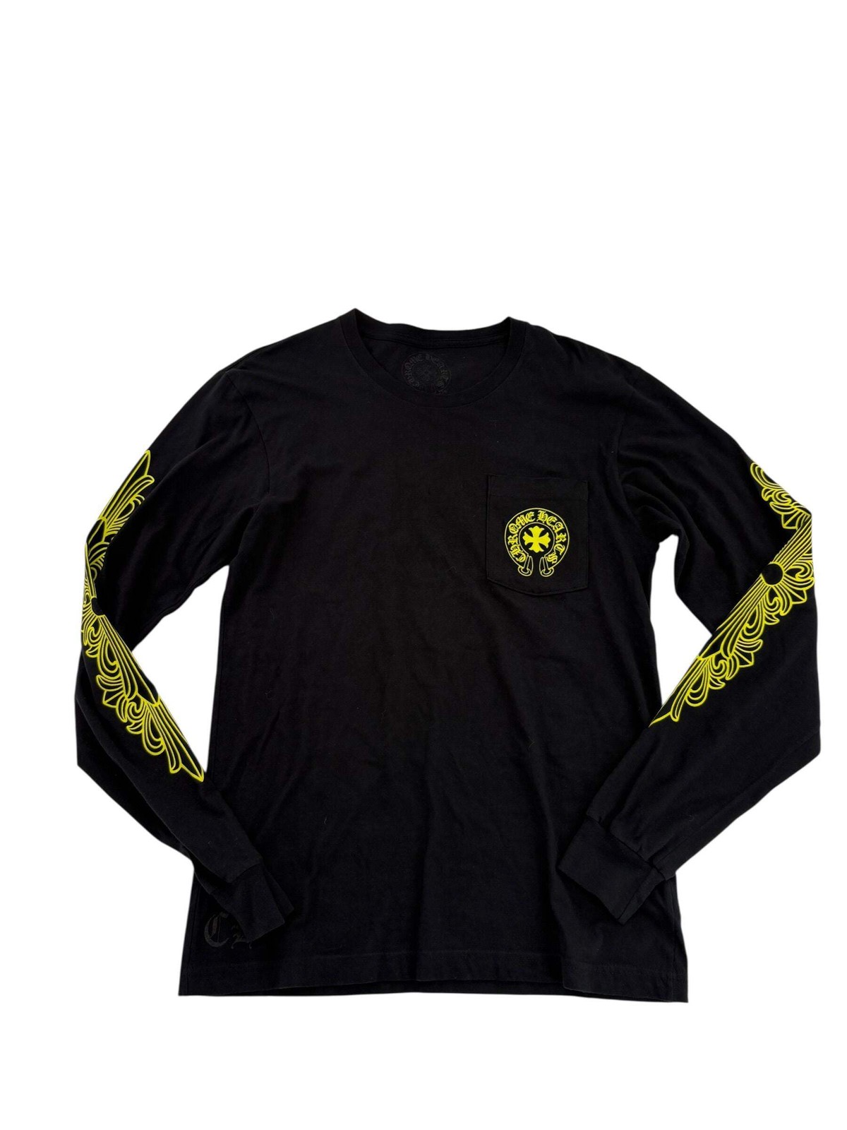 Chrome Hearts Plus Logo Longsleeve Tee - Lightly Worn
