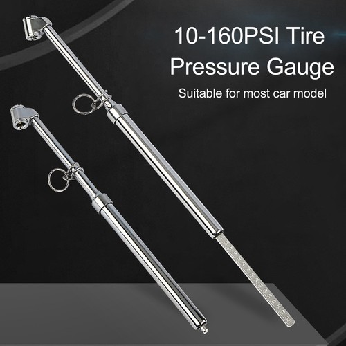 ^5 Pcs Pencil Tire Pressure Gauge 10 To 160PSI Dual Head Air Pressure Gauge - Picture 7 of 12