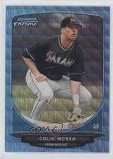 2013 Bowman Draft Picks Chrome Blue Wave Refractor Colin Moran #BDPP20 1j6