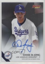 2015 Bowman's Best Best of 2015 Auto Chase De Jong #B15-CD Auto 5x5