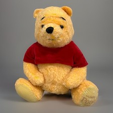 Disney Store Limited Edition Rare 12 HOLIDAY POOH BEAR 2002 Jointed Legs Plush