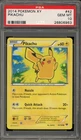 Pokemon Pikachu XY Holo #42 MISLABEL SCRATCH SLAB Cosmos Holo Lego Movie PSA 10