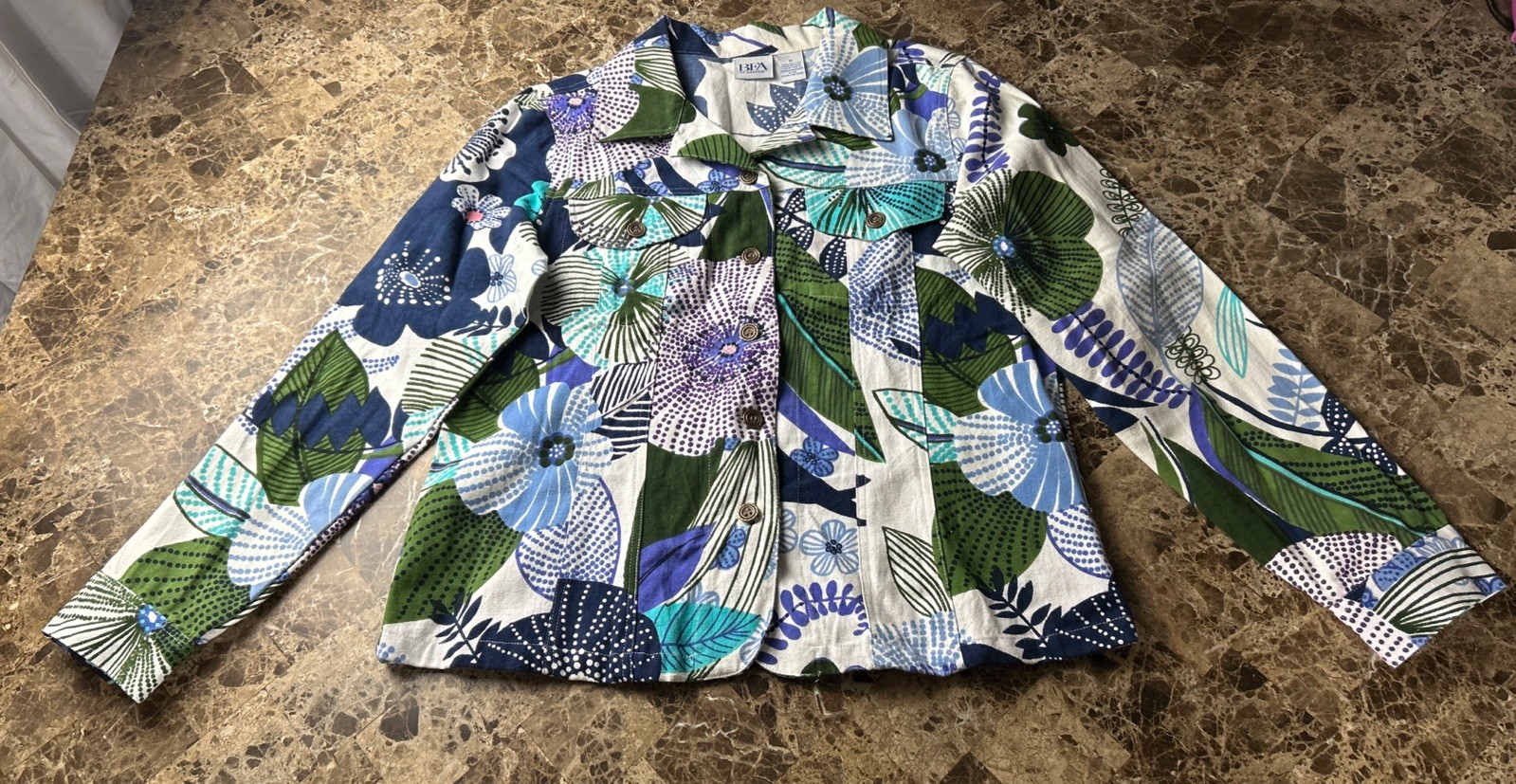 BFA Classic Women’s Basic Jacket Button Down Size… - image 3