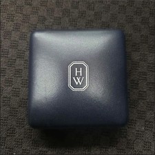 Harry Winston Genuine Double Pair Ring case J...