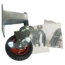 Gate Wheel 6inch Fence Gate Wheels for Metal Tube Gate 360 Degree Rotation