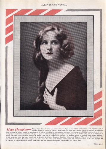 2-sided 1920's Ad for Sessue Hayakawa & Hope Hampton silent film actor/actress - Picture 2 of 2