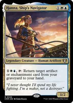 Hanna, Ship's Navigator - Foil CM NM MTG