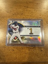 2023 Bowman Chrome Jackson Chourio Scouts Top 100 Refractor Milwaukee Brewers