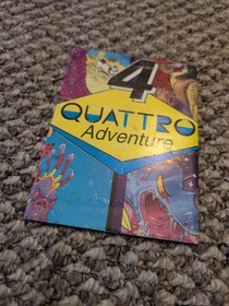 Poster Camerica Quattro Arcade + Adventure Nintendo NES Game Unlicensed Lot 2