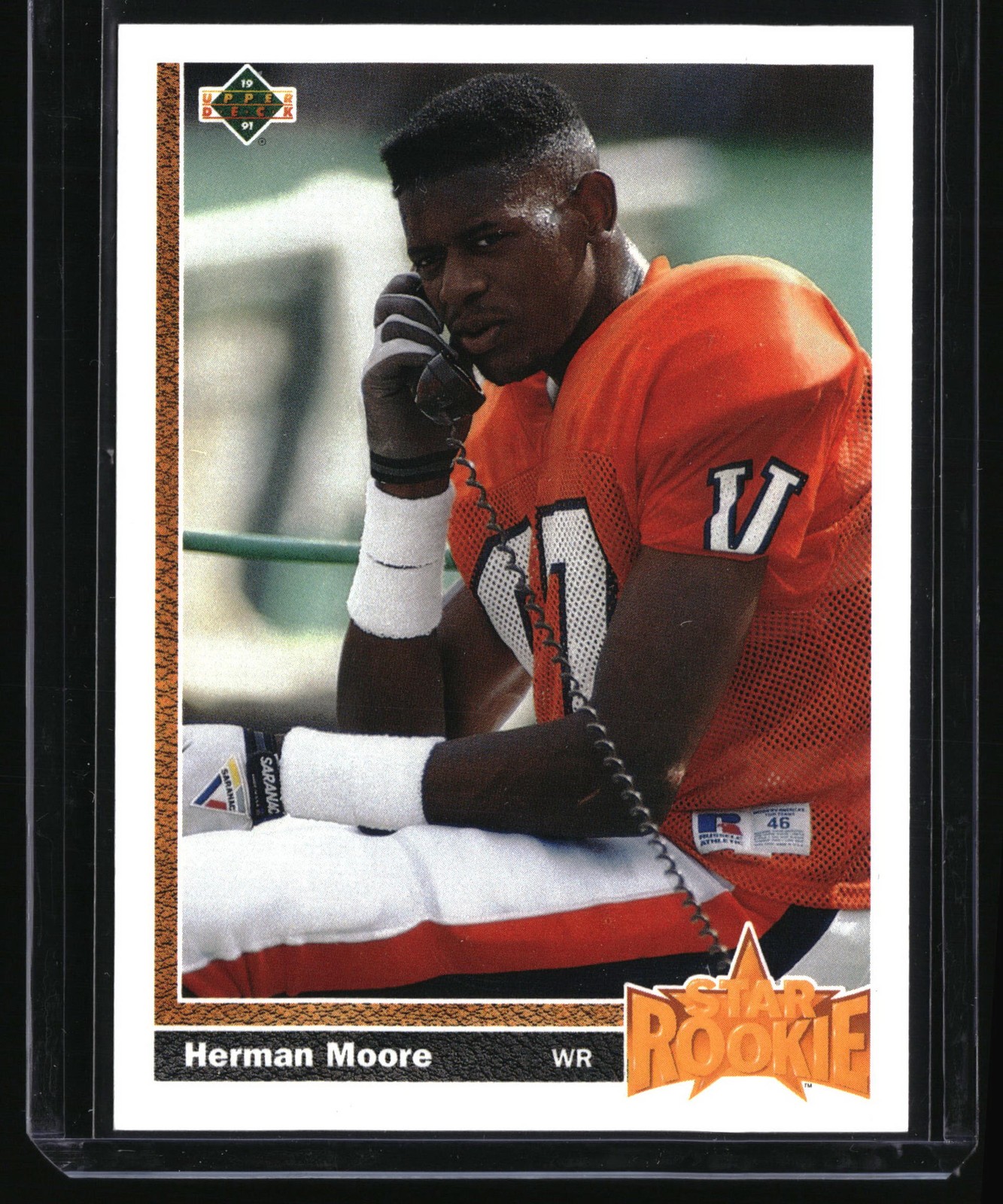 1991 Upper Deck #17b Herman Moore