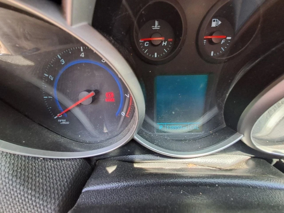 2016 Chevrolet Cruze Used Rear View Mirror OEM 267-00163 119K Mileage SED - Image 3 of 4