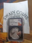 2020 W American Silver Eagle NGC MS 70 John Mercanti  FDOI Congratulations EG103