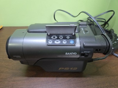 Sanyo VM-PS12 8mm Camcorder Video Camera With Charger/power Supply