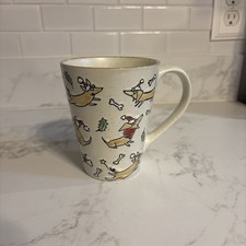 Spectrum Designz Christmas Holiday Dogs Dachshund Coffee Mug