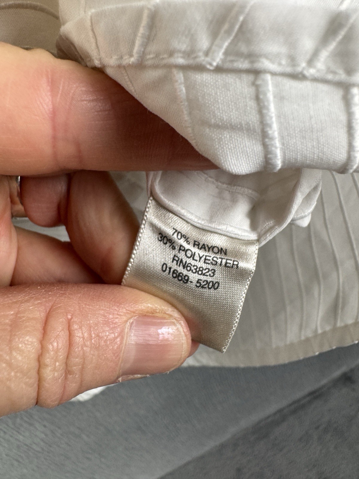 Christopher & Banks Solid White Button Down Blous… - image 8