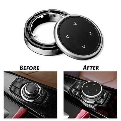 Auto Multimedia Big Knob Abdeckung Taste Trim Control Für BMW F10 F20 F30 ICH