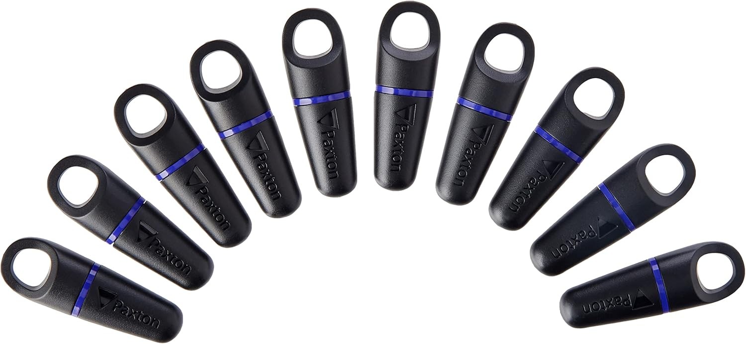 Paxton Fob 695-644 Net2 Proximity keyfobs Box, one Color, 10 Count (Pack of 1)