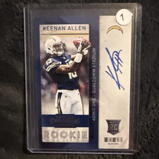 2013 Panini Contenders Keenan Allen Rookie Auto Card ???San Diego Chargers. rookie card picture