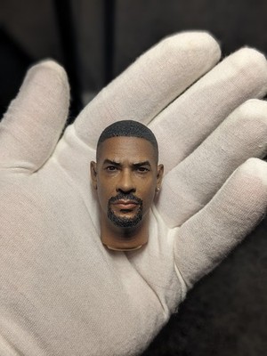 1/6 Scale Denzel Washington  Alonzo Harris Head Sculpt / No Hot Toys