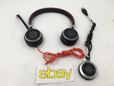 Jabra Evolve 40 Wired Stereo USB Headset HSC017 W Controller ENC010 QTY AVAILBLE