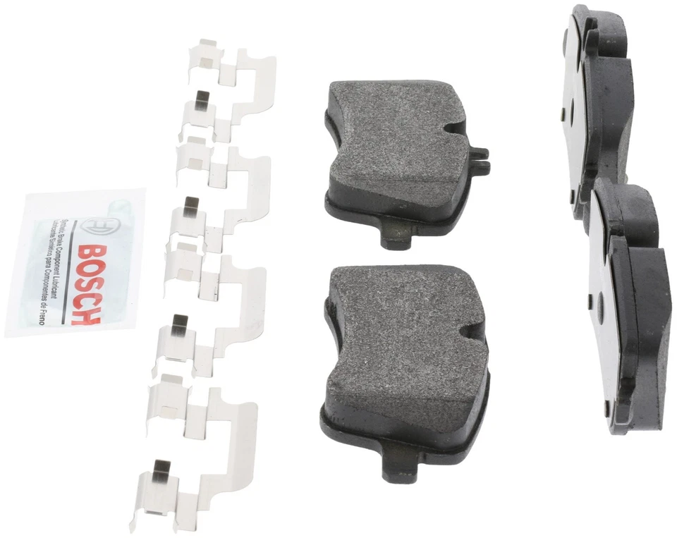 Bosch QuietCast Semi-Metallic Brake Pad and Rotor Kit Kit For 03-05 Mercedes - Imagem 4 de 4