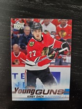 2019-20 Upper Deck #451 Kirby Dach Young Guns Rookie Chicago Black Hawks