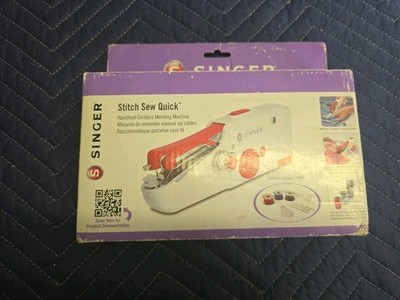 NEW Singer Stitch Sew Quick 01663 Handheld Device Sewing Crafting Scrapbooking