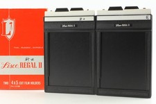  Near MINT  Lisco REGAL II 4x5 Cut Film Holder for Large Format From JAPAN