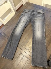 Levi's Gray Straight Leg Denim Jeans Button Fly Regular Fit 501 Series