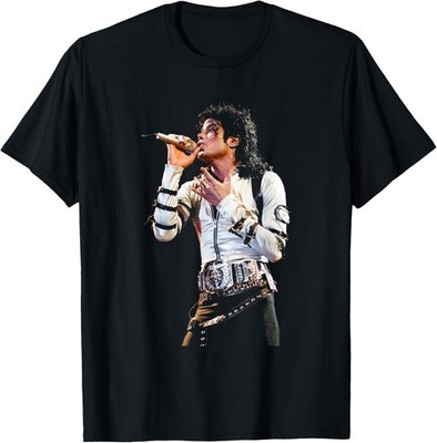 Michael Jackson Singing Live Bad World Tour 1988 T-Shirt