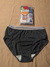 Fruit of the loom womens low-rise briefs Size 8 6 pairs. New unused