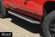 APS 6" Polished Side Steps Fit 19-26 Chevy Silverado GMC Sierra Crew Cab