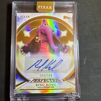 2025 Topps Pixar Gold Richard Kind as Bing Bong Perfection Auto