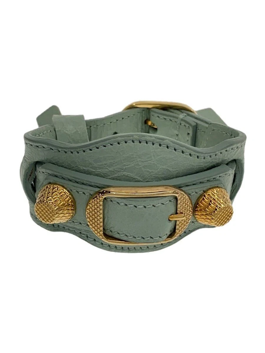 BRACCIALE BALENCIAGA PELLE BLU DONNA