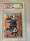 2024 Panini Donruss Optic - Downtown Duos Caleb Williams, Rome Odunze #10 PSA 9