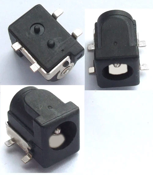 20PC 5A SMT SMD Charger power supply 4-pin 5.5 x 2.5mm DC Socket PCB Panel Mount - Image 4 of 4