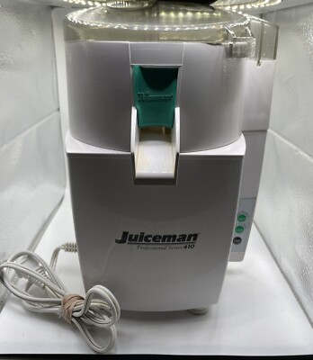 Juiceman Professional Series 410 JM-410 White Corded Fruit & Vegetable Juicer