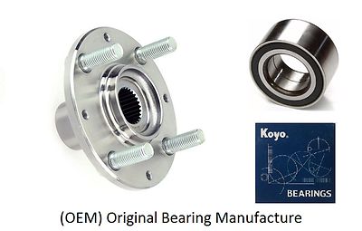 1993-1997 HONDA Civic Del Sol Front Wheel Hub & (OEM) KOYO Bearing Kit (SI, S)