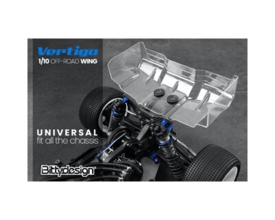 Bittydesign Vertigo 1/10 Off Road 1.5mm Heckflügel Set BDYW10-VRTH 