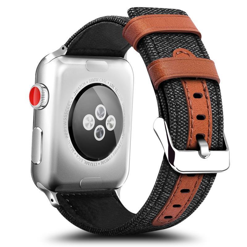 Replacement Leather 38mm Watch Strap Iwatch Band For Apple Watch Series 3 2 1 For Sale Online