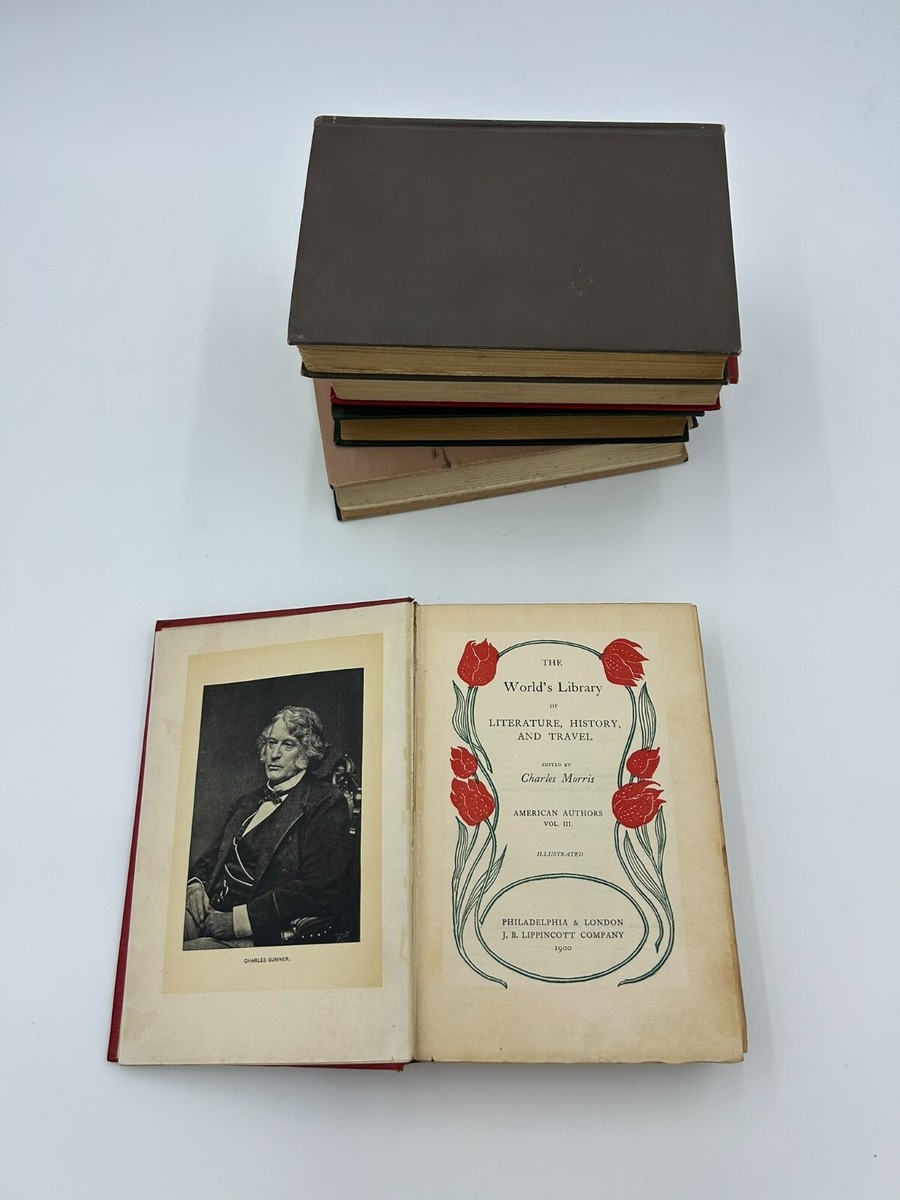 Vintage Book Lot of 10 Old Antiquarian Rare Decoration Hardcover