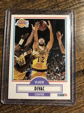 1990-91 Fleer - #91 Vlade Divac (RC)