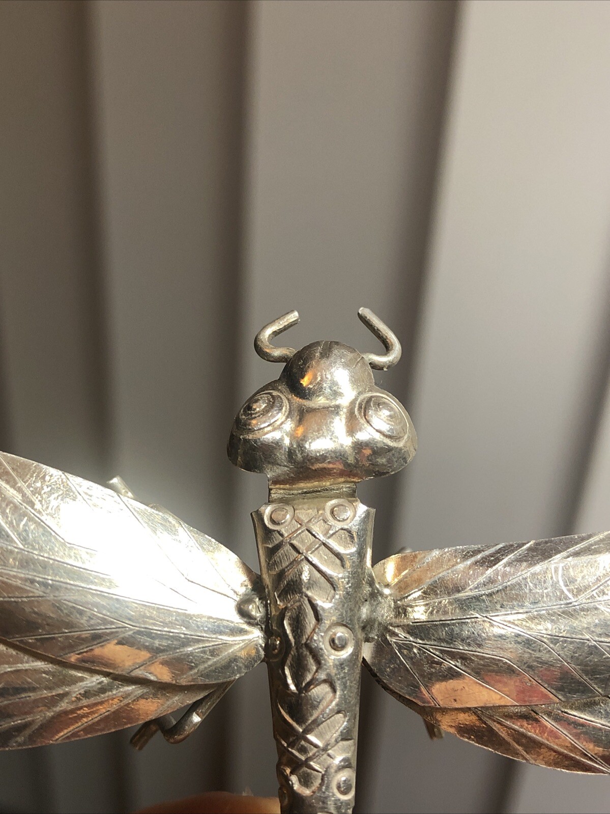 27. Vintage Solid 925 Sterling Silver DRAGONFLY D… - image 19