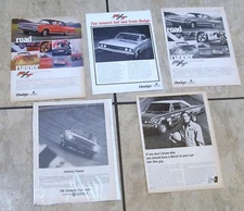 MOPAR, Dodge Coronet R/T Hurst & Dick Landy, 426 Hemi, Original Ads