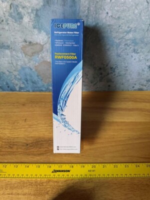 IcePure RWF0500A Refrigerator Water Filter Whirlpool Kenmore 4396508 EDR5RXD1